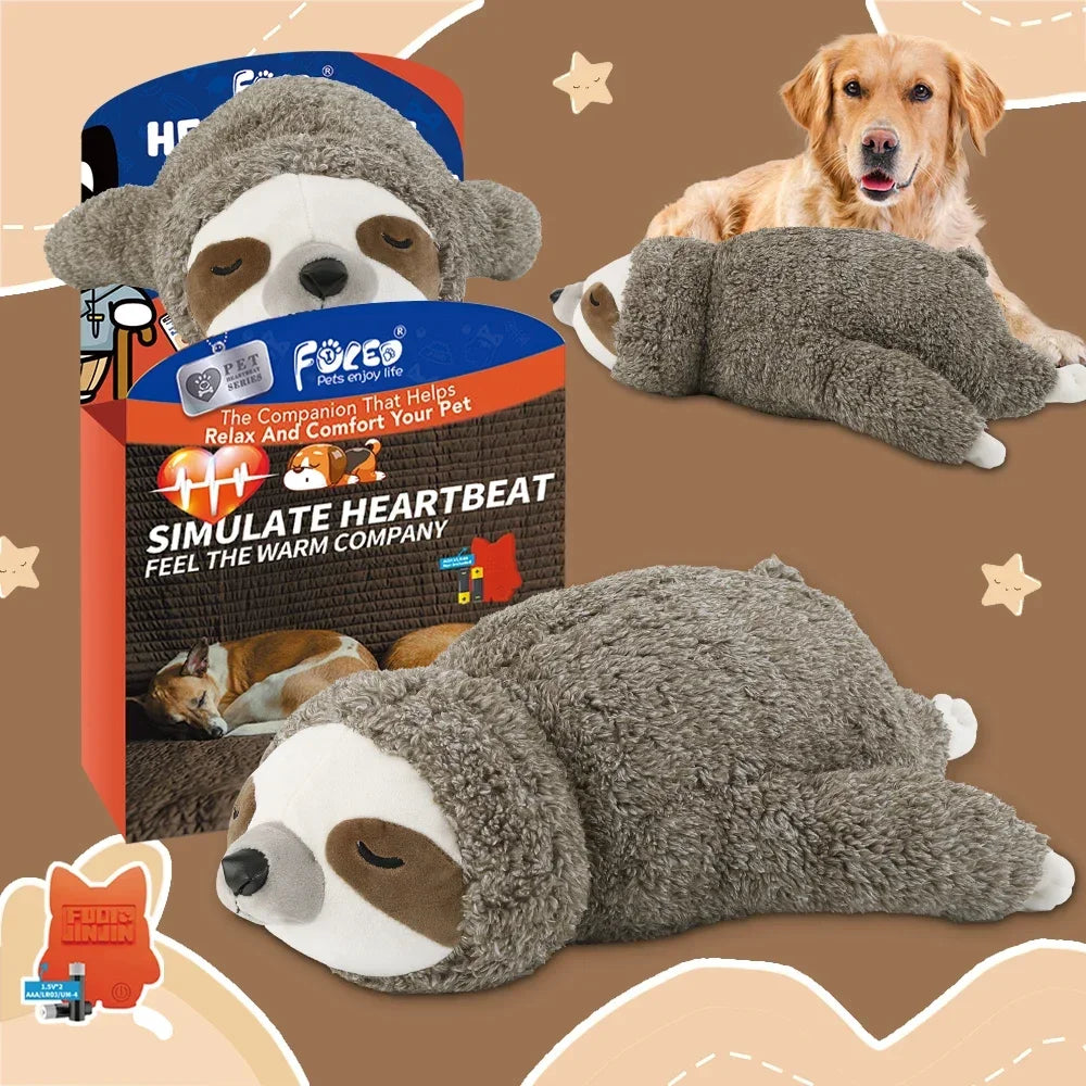 Anxiety Relief Sloth Heartbeat Plush