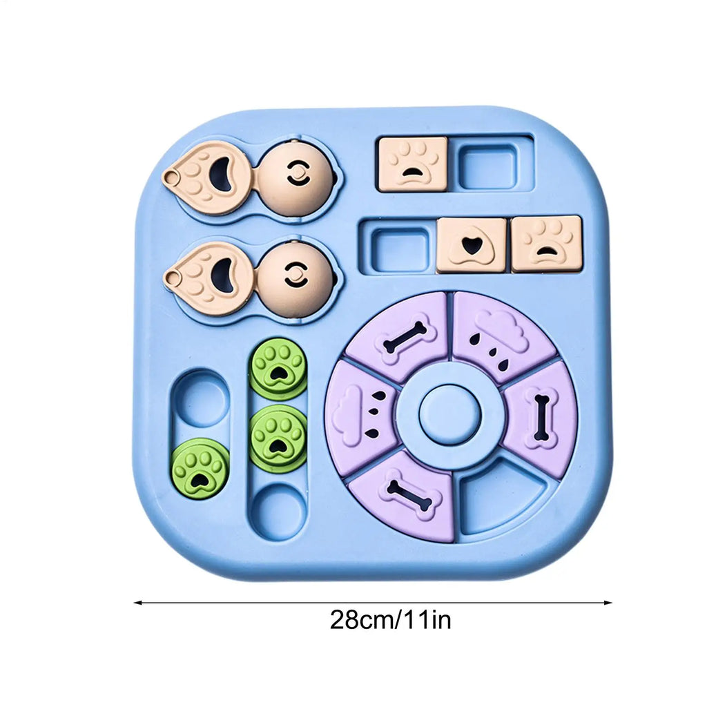 Non-Slip Interactive Slow Feeder & Puzzle Dog Toy – Mental Stimulation & Anxiety Relief