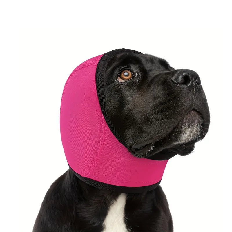 Waterproof Noise Cancelling Dog Ear Muffs for Swimming  Anti-Shock Anxiety-Relieving Headband Waterproof Quick Disassembly