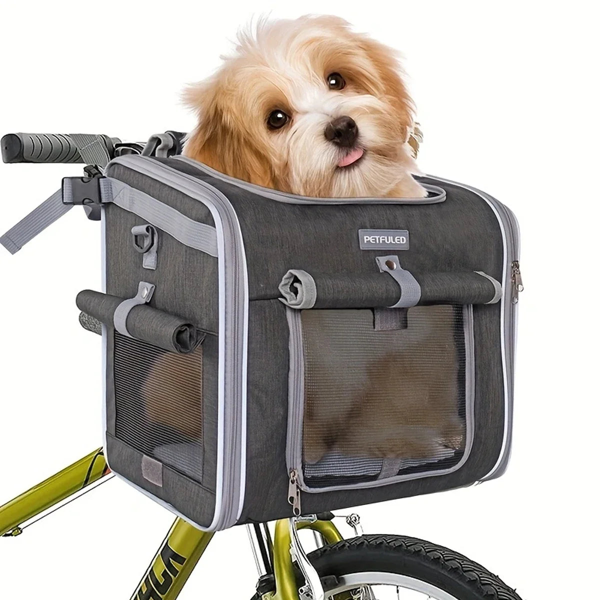 Foldable Dog Bike Carrier/Backpack