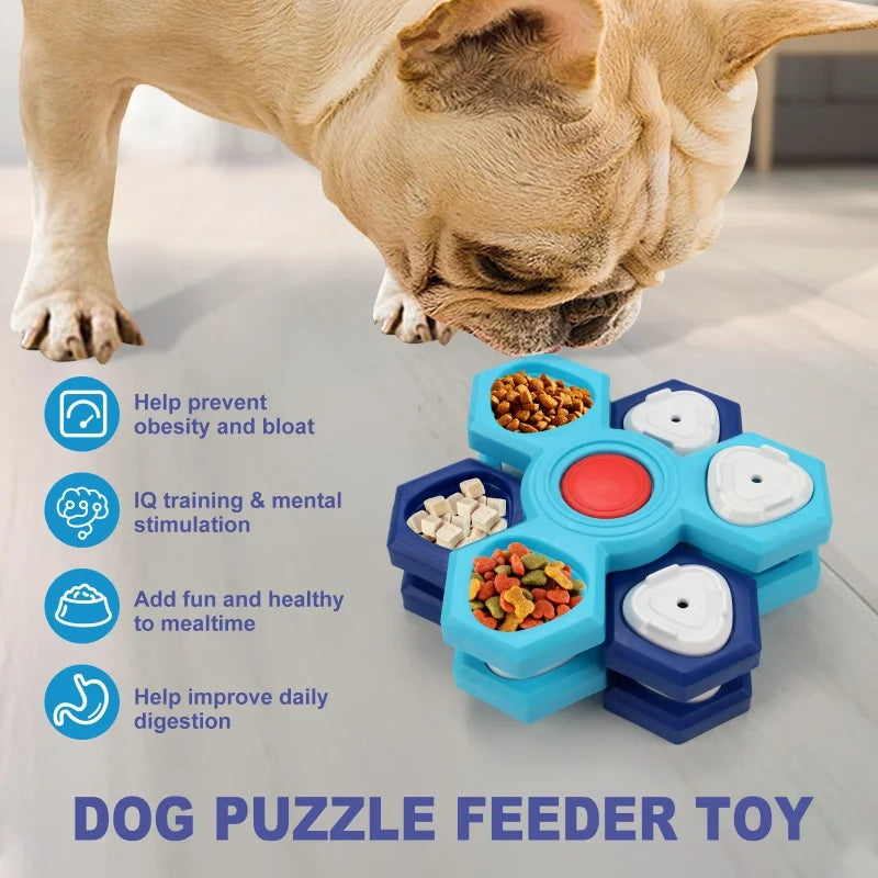 Anxiety Relief Slow Feeder Training Toy for Dogs