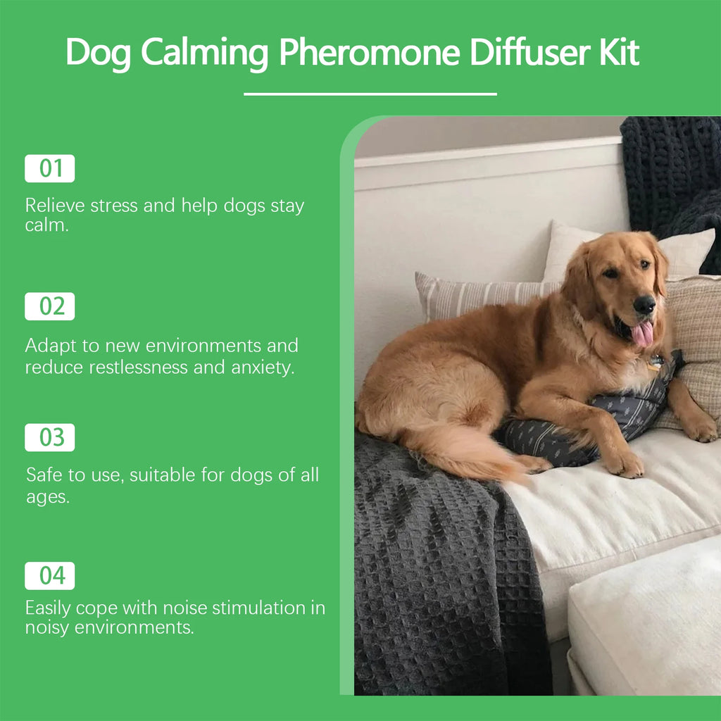 Dog Calming Diffuser Kit – Relieve Anxiety & Stress
