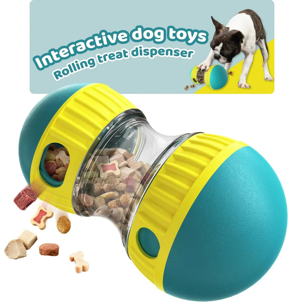 Adjustable Slow Feeder Ball – Anxiety Relief Dog Toy