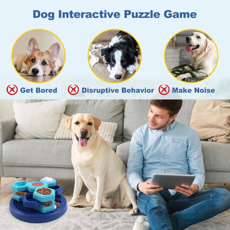 Anxiety Relief Slow Feeder Training Toy for Dogs