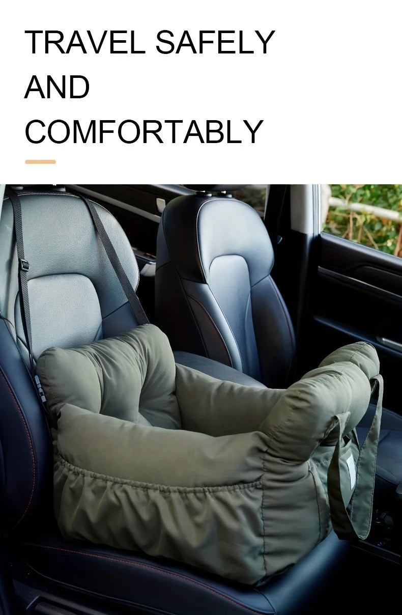 Dog Car Seat with Safety Belt