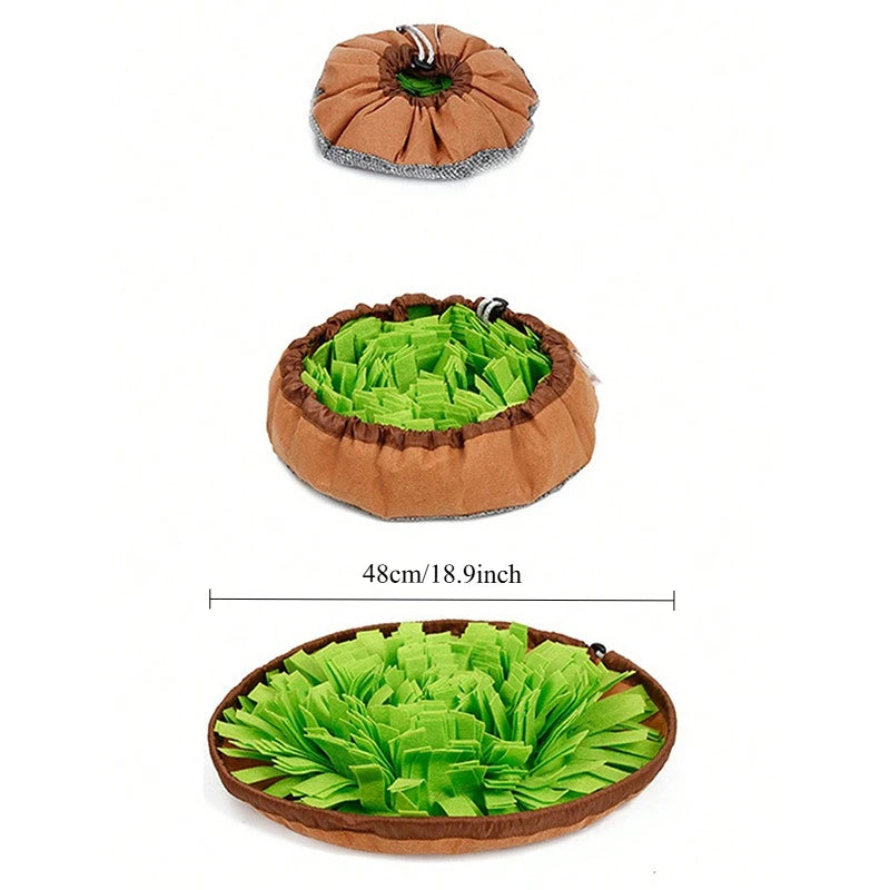Dog Snuffle Mat – Interactive Anxiety & Boredom Relief Toy
