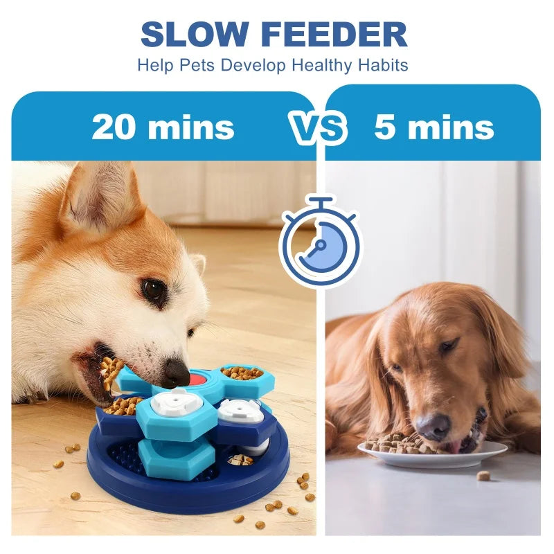 Anxiety Relief Slow Feeder Training Toy for Dogs