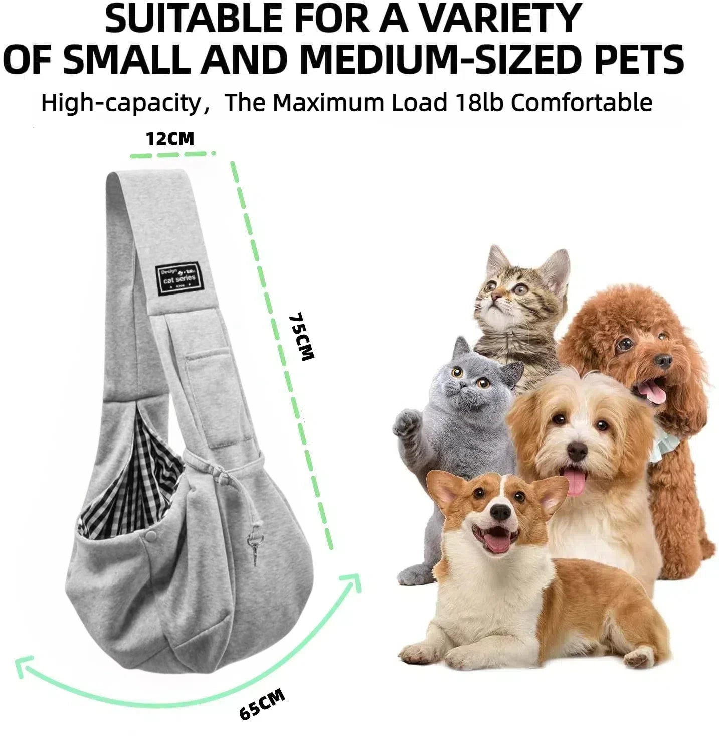 Hands Free Dog Carrier for Small Dogs