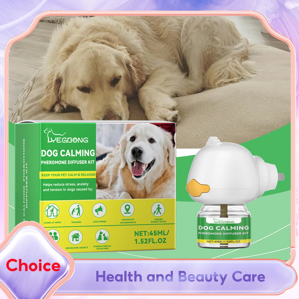 Dog Calming Diffuser Kit – Relieve Anxiety & Stress