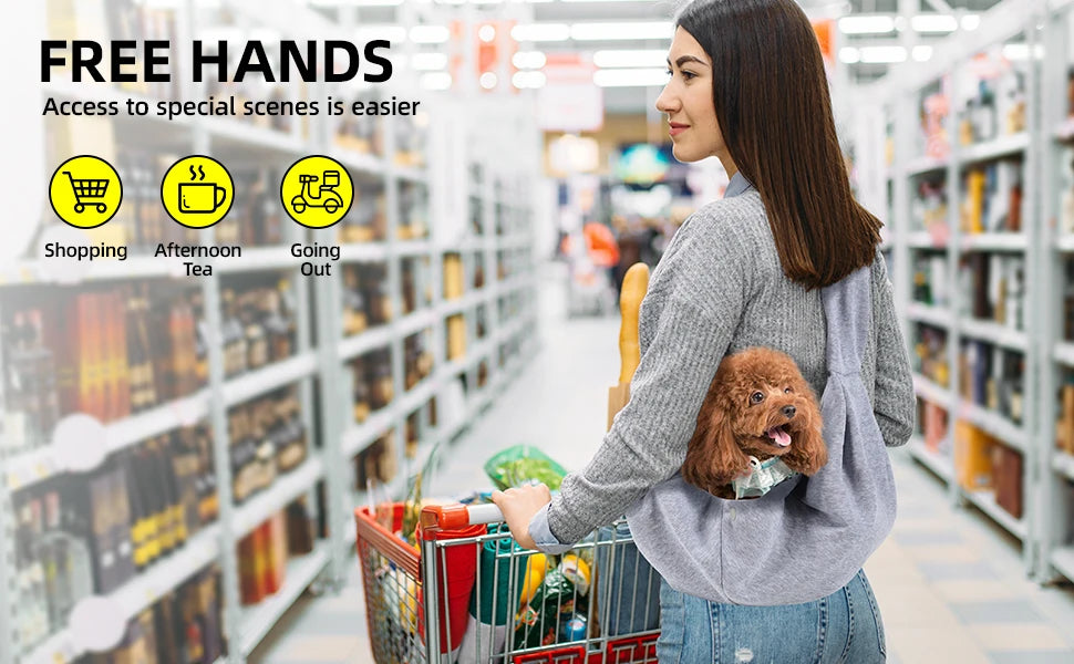 Hands Free Dog Carrier for Small Dogs