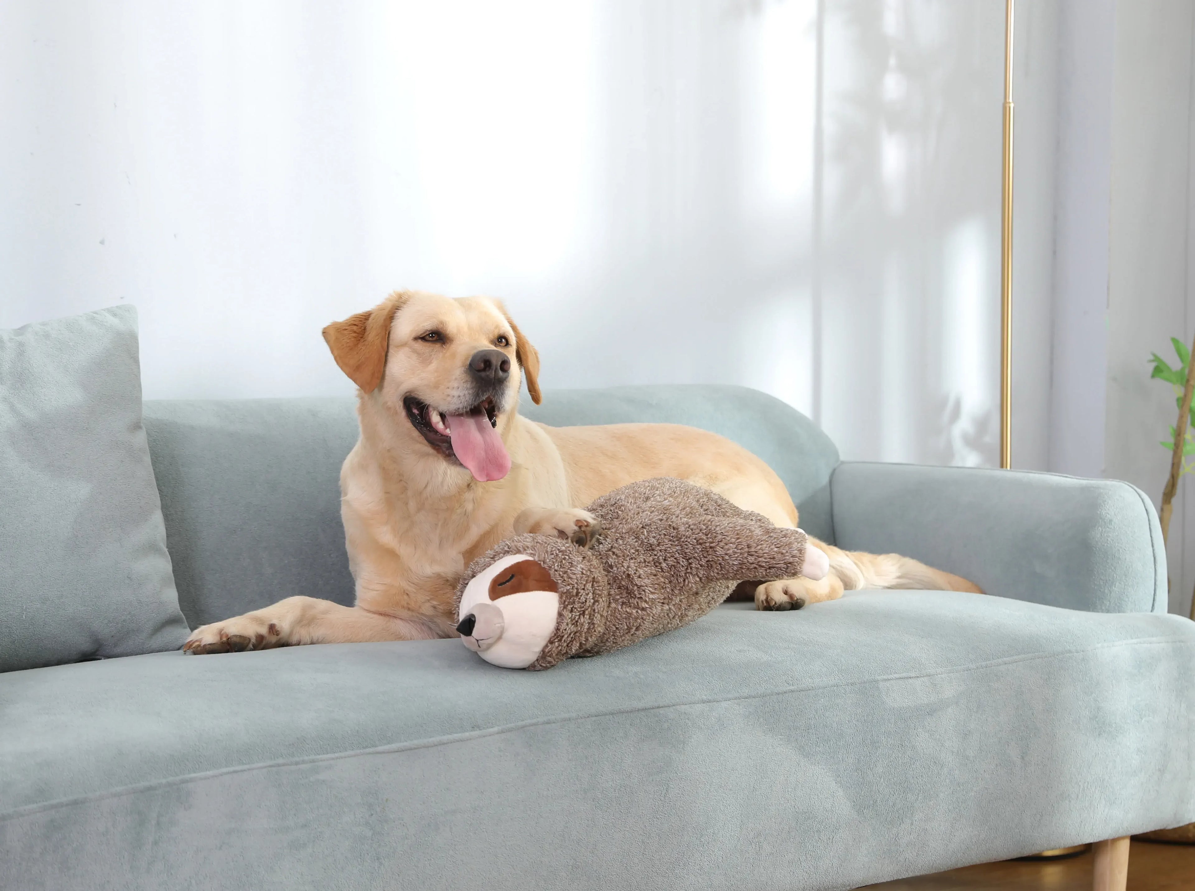 Anxiety Relief Sloth Heartbeat Plush